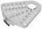 Reibe fein kompatibel mit /Ersatzteil für Moulinex MS-651816 FP2461 Easy Force Küchenmaschine