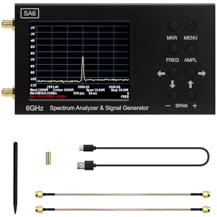 HamGeek SA6 6GHz Spektrumanalysator SignalGenerator RF Signalquelle