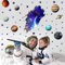 Chuainxin Leuchtsterne Selbstklebend Wandaufkleber, Leucht Wandtattoo Kinderzimmer Junge Mädchen, Leuchtsticker Sternenhimmel, Leuchtender Planet Wandsticker, Wandaufkleber Wandbild Deko Schlafzimmer