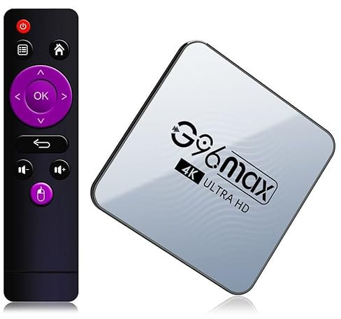 CHROX Android 12.0 TV Box, 4GB RAM 128GB ROM RK3318 Quad-Core 64-Bit Cortex-A53, Builtin 2.4Ghz/5.0Ghz Wifi6 Bluetooth 5.0+, Support H.265/3D/4K Ultra HD/HDMI 2.0 Smart TV Box,4GB+128GB