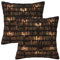 FRGMNT Weiche Kissenbezüge mit Bücherregal-Buchdruck, für Zuhause, dekorativ, Couch, Sofa, 2 Stück