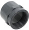 HAF® 1x PVC Fittings Gewindemuffe 63mm Klebemuffe x 2 Innengewinde | Übergangsmuffe aus grauem PVC-U für Rohranschlüsse, Poolverrohrungen UVM. | Qualität: Made in Europe - Menge: 1 Stück