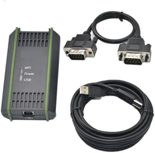 Netzwerk-Ethernet-Kabel, SPS-Kabel, USB-Kabel, PPI-MPI-Programmierkabel for S7-200 300 400, SPS-Adapter 6ES7972-0CB20-0XA0, unterstützt WIN7/XP/VISTA (Farbe: 0BA00, Größe: 2,5–4,4) ( Color : Usb mpi ,