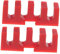 Milisten 2pcs Badminton Trainer Schläger Besaitung Last Treuer für Badminton Schläger Threading Maschine Adapter