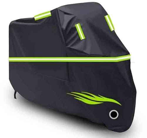 All seasons Motorcycle cover suitable Compatible with Honda ST1300 Pan European 2012-2013,Dustproof Windproof (Black)