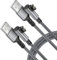 RUXELY 90 Degree Charger Cable for Gar/min Watch 1.2M 2Pack,Nylon Angle Charging Power Cord for Fenix 8 E 7 7X 7S Solar,Forerunner 965 955 265 255 245 165 55 45,Instinct 2,Tactix,Enduro 3,Quatix 7