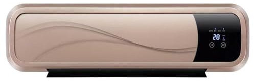 Electric Downflow Heater - 3000W Wall Mounted Over Door Heater with Thermostat, Timer & Remote Control - LED Display, Air Curtain and Fan for Efficient Heating