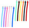 Weyying 12 Pezzi Colori Braccialetti in Silicone, Bracciale in Silicone, Bracciale Gomma Silicone, Bracciale in Silicone Uomo, Bracciale Donna Gomma Silicone Bracciale, per Bambini, Uomini e Donne