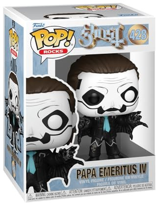 Funko Pop! Rocks: Ghost Band - Papa - Bat - Figura in Vinile da Collezione - Idea Regalo - Merchandising Ufficiale - Giocattoli per Bambini e Adulti - Music Fans - Figura per i Collezionisti