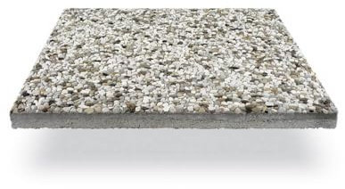 BS COM Kit Base ombrellone Laterale 4 marmette in Cemento per Giardino zavorra contrappeso