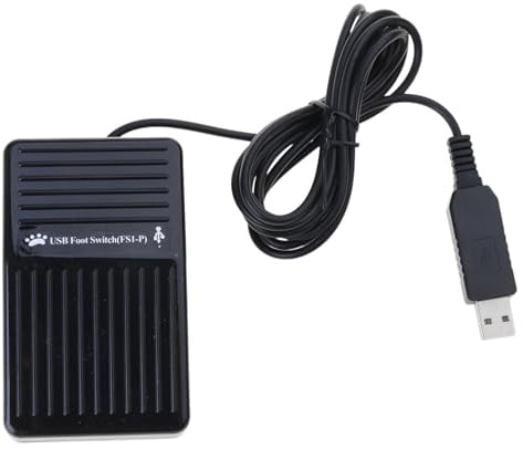 KHZen USB Foot Pedal Switcher Anpassbare Single Key Footschitch Spielsteuerung Für Effizientes Computer Arbeitet Für Professional