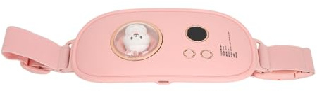 Generic Cinturón de Calentamiento Uterino Eléctrico, Folleto de Calefacción Menstrual, Portátil Portátil Rápido, Cómodo para Calambres en Ese Momento (PINK)