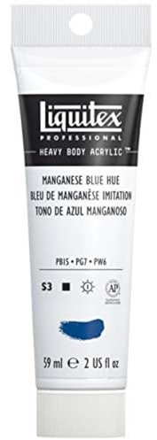 Liquitex Professional Acrylique Heavy Body 59 ml Bleu de manganèse Imitation Série 3