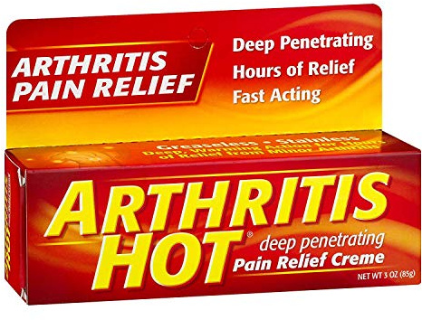 Arthritis Hot Pain Relief Creme-3, oz.