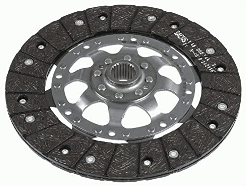 SACHS 1864 532 333 Kupplungsscheibe für Audi A4 B7 Avant (8ED) 2004-2008 und andere fahrzeuge | Kompatibel mit: AUDI A4 B5, A4 B5 Avant, A4 B6, A4 B6 Avant, A4 B6 Cabriolet, A4 B7, A4 B7 Avant, A6 C4, A6 C4 Avant, A6 C5