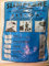 22er PACK Abdeckfolie 4 x 5 m Abdeckplane Allzweckfolie 20 qm Plastikplane Malerplane Staubschutzfolie Malerfolie für Renovierung und Umzug dicke 27 µ