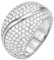 ESPRIT Glamour Damen-Ring ES-ATROPIA rhodiniert Zirkonia transparent Gr. 57 (18.1) - ESRG02844A180