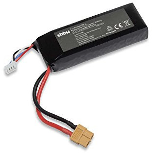 vhbw Akku kompatibel mit DJI 7FE0, F450, F550, Phantom 1, Phantom FC40 Drohne Multicopter Quadrocopter (2250mAh, 11,1V, Li-Polymer)