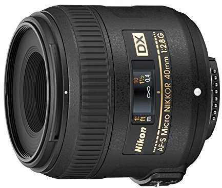 Nikon AF-S DX Micro NIKKOR 40 mm f/2.8G Objetivo, Negro [Nital Card: 4 años de garantía]