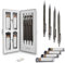 MozArt Druckbleistift-Set mit Etui - 4 Größen: 0.3, 0.5, 0.7 & 0.9mm mit je 30 HB-Minen und 4 Radiergummi-Minen - Skizzieren, Architektur, Zeichnen Druckbleistifte, Metall-Druckbleistift