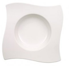 Villeroy & Boch Square Soup Plate 26 x 26 cm (Pack of 4)