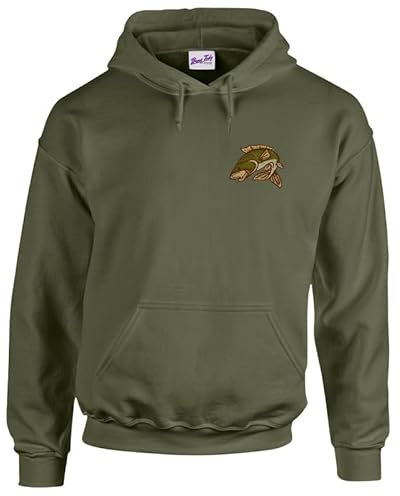 Bang Tidy Clothing Carp Fishing Hoodies Fisherman Gifts Embroidered Mens Hoody Hooded Sweatshirt