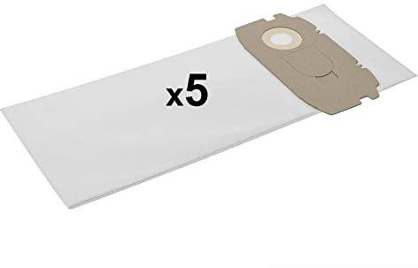 5x Sac Aspirateur compatible avec Festool CTL MIDI, Pour une utilisation avec CTL MIDI jusqu'à l'année de construction 2018 …