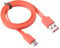 Câble de charge plat USB de type C compatible avec JBL Charge 4 Charge 5 JBL Flip 5 Flip 6 JBL Pulse 4 JBL JR POP JBL Endurance Peak Haut-parleur portable sans fil (orange)