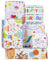 QINREN Kinder Packungen Geschenkpapier,6 Stück 70 cm x 50 cm Geschenkpapier Geburtstag Bunt Tiere Geschenkpapier Kinder für Kindertag Festival Party