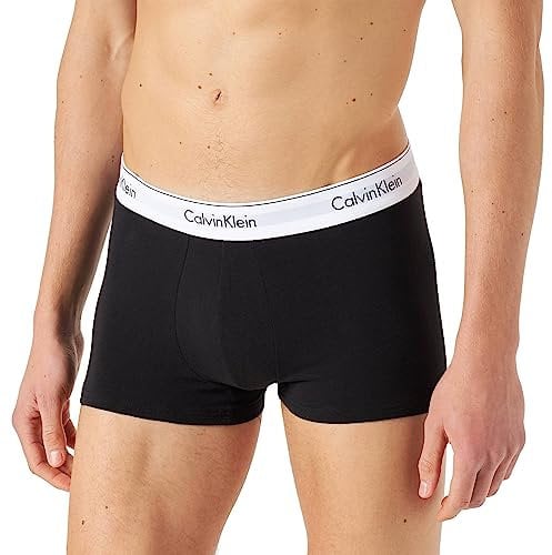 Calvin Klein Jeans Boxer Uomo, Pacco da 3, Nero (Black/ Black/ Black), S