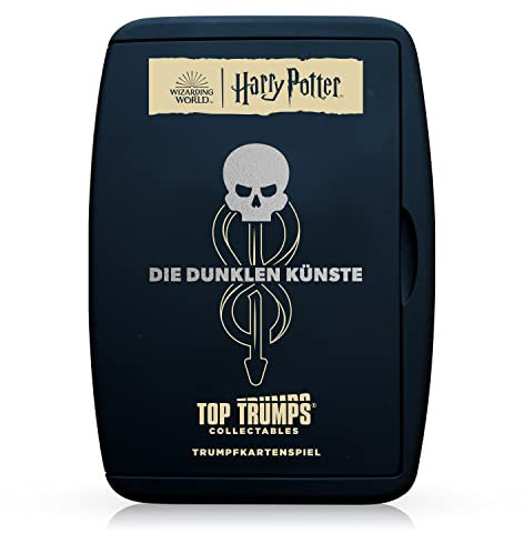 Winning Moves - TOP Trumps Collectables - Harry Potter Die dunklen Künste - Harry Potter Fanartikel - Alter 6+ - Deutsch, Weiß