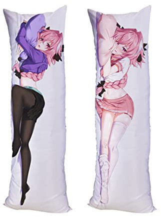 Fate Apocrypha Astolfo Grand Order Cushion Pillow Case Two Way Tricot 150x50cm (59in x 19.6in) Pillowcase