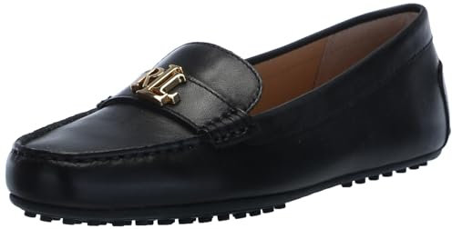 Lauren by Ralph Lauren Damen Barnsbury Driving Style Loafer, Schwarz, 39 EU