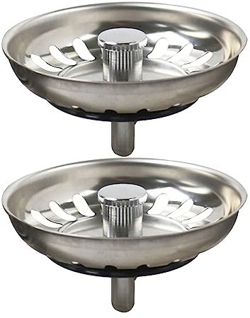 Talea Kitchen Sink Plug (Dia)79.3MM,SS304 Strainer Filters,2 pcs Sink Accessories qs004c008*2-U