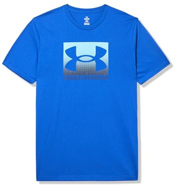 Under Armour Men's Ua M Boxed Sports Updated SS T-Shirt, (401) Royal / Midnight Navy, M