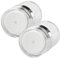 Tabanzhe 2Pcs Vacuum Cream Jar Bottles - Airless Pump, Portable Cosmetic Containers for Lotions, Creams, and Makeup, Refillable Travel Bottles, Refillable Cosmetic Jars (30ML)