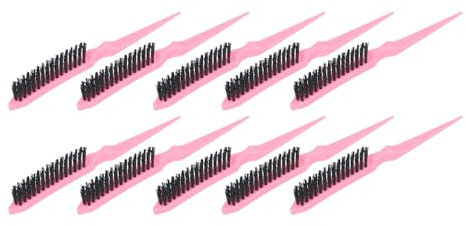Spazzola per Cotonatura, 10 pz. Aumenta il Volume dei Capelli Spazzola in Nylon per Uso in Salone