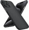 X-level Cover Compatibile con iPhone 15 Pro, Custodia Magnetic Ultra-sottile for MagSafe Carbonio Anti-Graffi 0,35 mm Fibra di Poliammide, Adatta Rigida Cover CompatiBile con iPhone 15 Pro- Nero