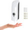Distributeur de Savon Manuel, Porte Savon Liquide Mural, Distributeur de Gel Douche, Distributeur Liquide Vaisselle, Distributeur Savon Mural sans Percage, pour Salle de Bain, Cuisine