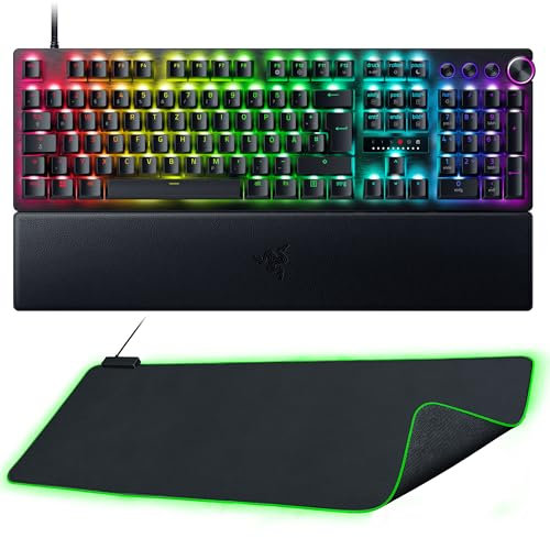Razer Huntsman V3 Pro - German Layout + Goliathus Extended Chroma