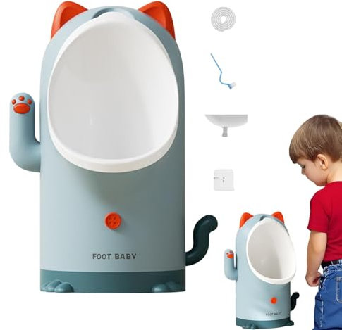 Urinoir pour tout-petits pour garçons, urinoirs pour tout-petits pour l'apprentissage de la propreté,Toilettes pour entraîneur de pipi - Formation de pipi de toilette murale, urinoir d'apprentissage d