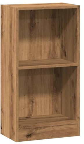 vidaXL Bookcase Artisian Oak 40x24x76 cm Engineered Wood | Loads of room for your books, Modern vibe for any room, Made from engineered wood to last