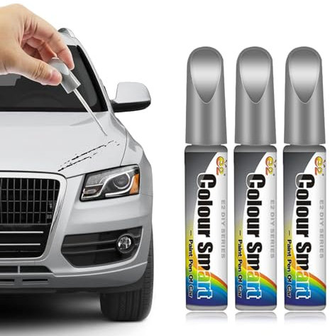 Lackstift Auto,3 Stöcke Lackstift Grau,Lackstifte für Auto Kratzer,Kratzer Entferner Auto,Kratzerentfernung Reparatur Kfz Ausbesserung,Auto Kratzer Reparatur Stift,Lackstift Anthrazit