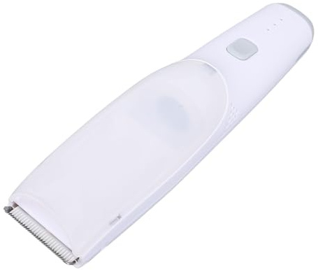 Baby-Haarschneidemaschine, Vakuumwasserbeständig, Kabellos, Leises Trimmen, Haarschneider, 3 Führungskämme, IPX7, Sicheres Design, Tragbar für Familienausflüge (WHITE)