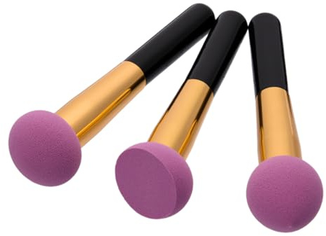 HAPINARY 3stücke Professionelles Make-up-pinsel Weichen Bürsten Für Foundation Eyeliner Und Concealer Leichtgewichtig Und Tragbar Für Einfachen Gebrauch Und Aufbewahrung Für Kosmetik-profis