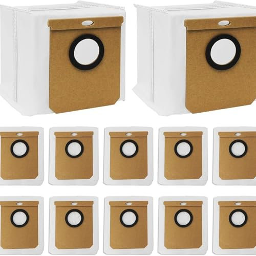 Confezione da 6 Robot Aspirapolvere Sacchetti di Ricambio Sacchetti di Ricambio in Tessuto Non Tessuto per aspirapolvere Hoover HG4 per Hydro PRO/Hoover HG4perHydro Robot Aspirapolvere Accessori-6PC