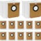 Confezione da 6 Robot Aspirapolvere Sacchetti di Ricambio Sacchetti di Ricambio in Tessuto Non Tessuto per aspirapolvere Hoover HG4 per Hydro PRO/Hoover HG4perHydro Robot Aspirapolvere Accessori-6PC