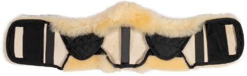 HKM Premium aus Lammfell Gurtbezug, Natur, 65