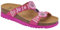 Scholl, Infradito da donna con tomaia in tessuto, Fucsia, 38 EU