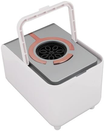 Yosoo Blasenmaschine mit LED-Lichtern, Hochleistungs-Automatik-Bläsermaschine für Innen- und Außenbereich Bühne Hochzeit Geburtstagsfeier, 170x122x118mm